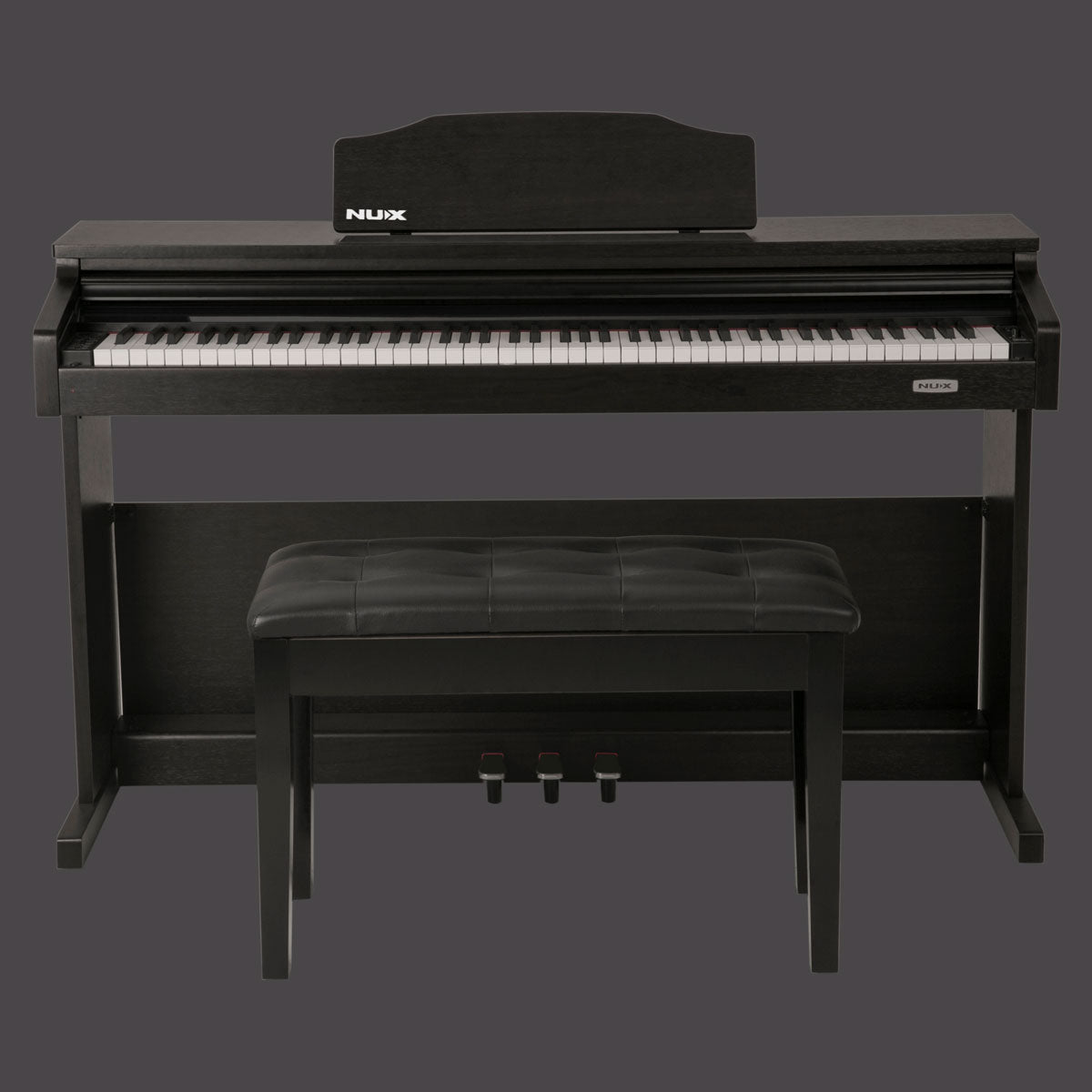 Nux WK 520 88 Key Digital Piano with Hammer Action Keyboard