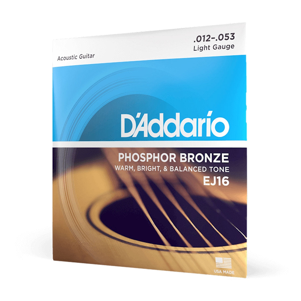 D Addario EJ16 Phosphor Bronze Acoustic Guitar Strings