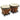 Latin Percussion CP Bongos - Dark Wood C221-DW