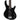 Cort Action PJ OPB 4-String Bass Guitar - Open Pore Black