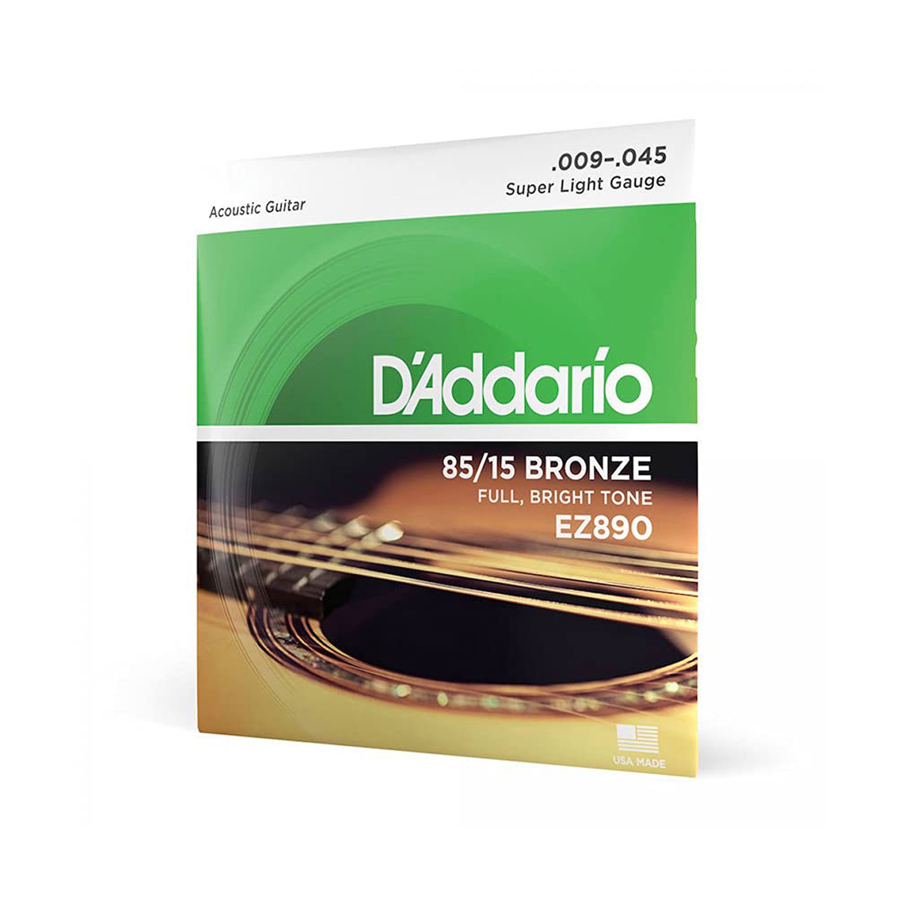 D Addario EZ890 Acoustic Guitar String 85/15 Bronze (.009-.045)