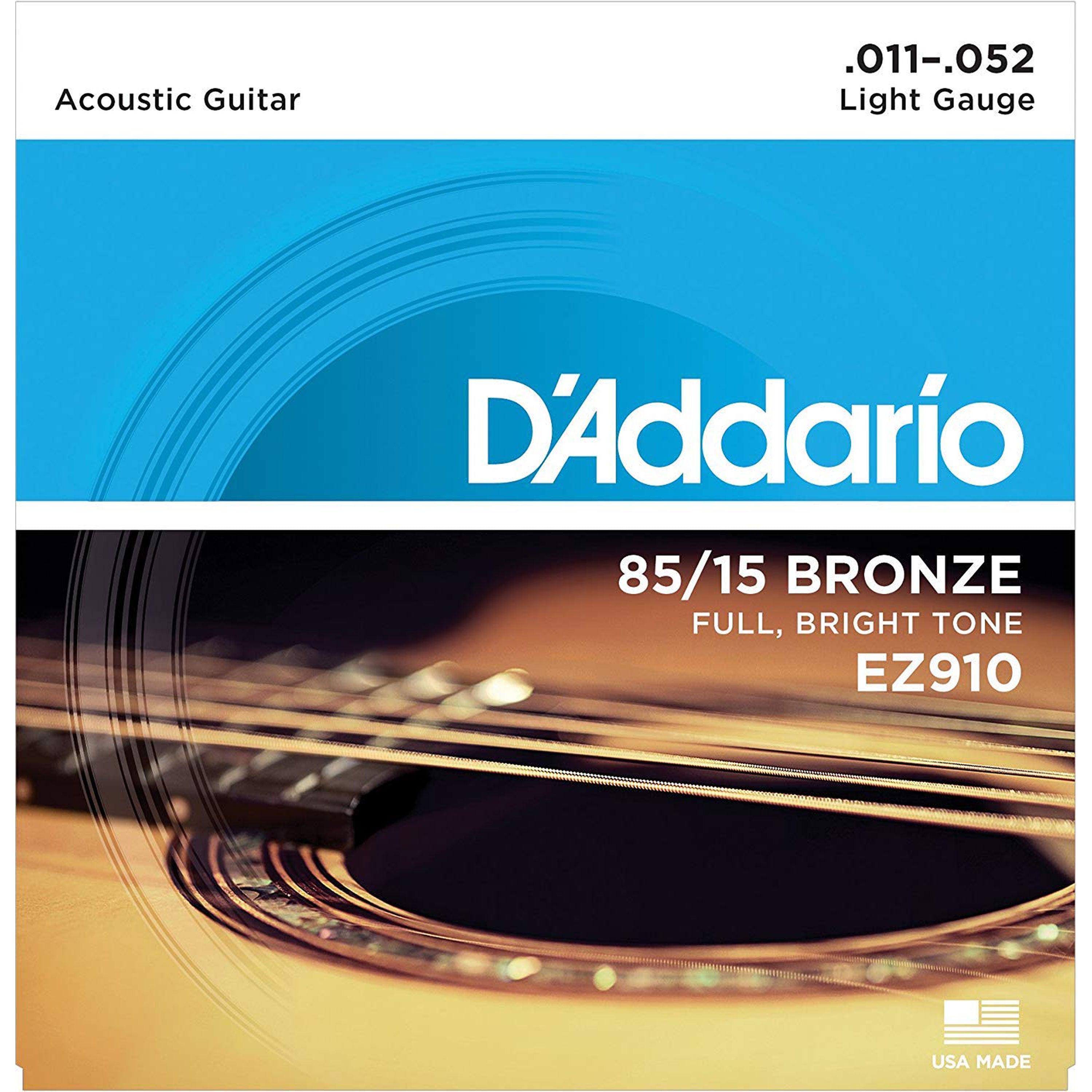 D Addario Acoustic Guitar Strings EZ910