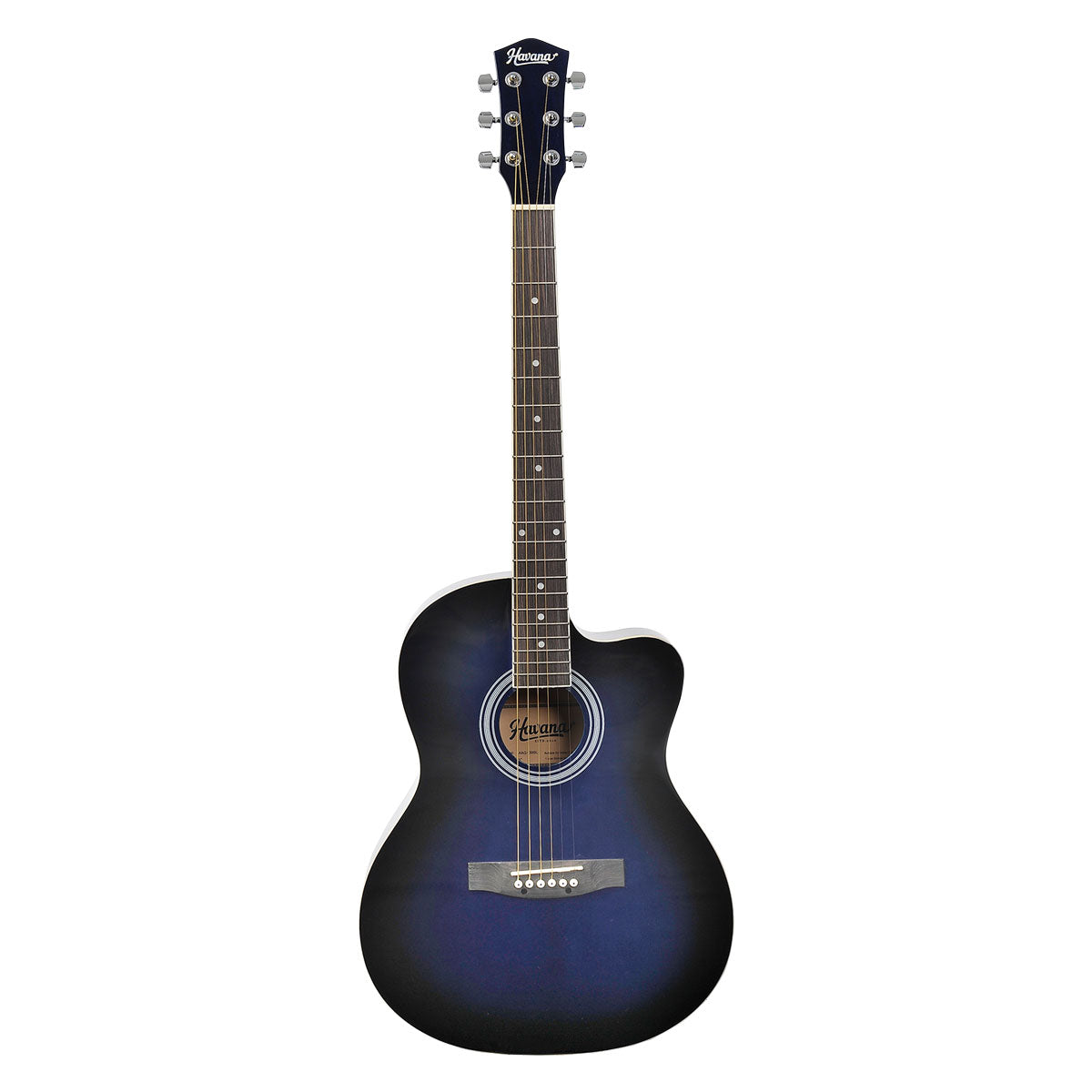 Havana AAG-39 BL 39" Cutaway Acoustic Guitar