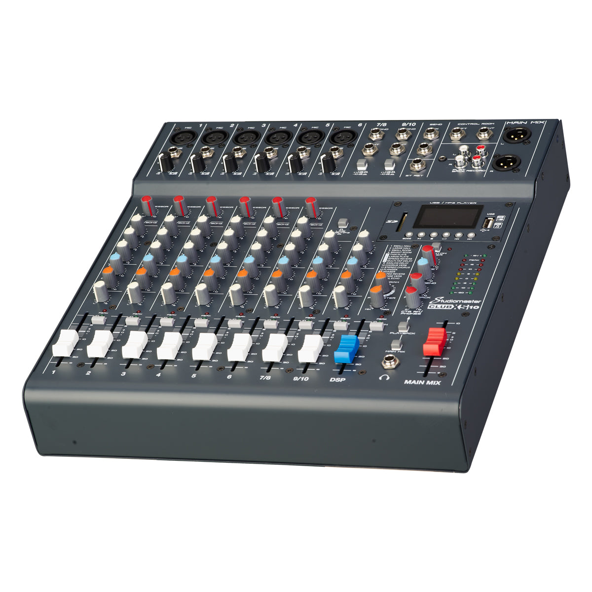 Studiomaster CLUB XS 10 10-Channel Portable Compact Mixing Console
