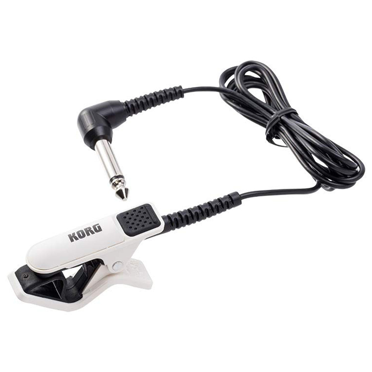 Korg CM 300 Contact Microphone Clip-On Mic for Tuner White / Black