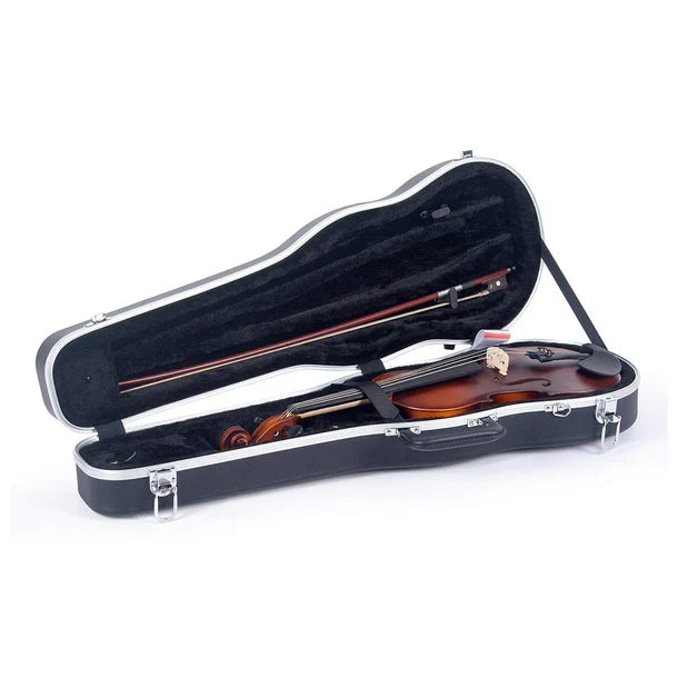 CROSSROCK CRA860SVFBK Violin Hard Case-ABS shaped