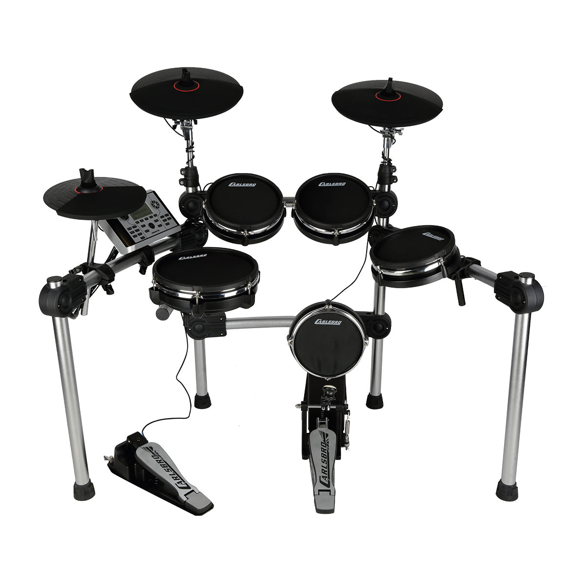 Carlsbro CSD 500 Mesh Compact Electronic Drum Kit with Rechargeable Sound Module