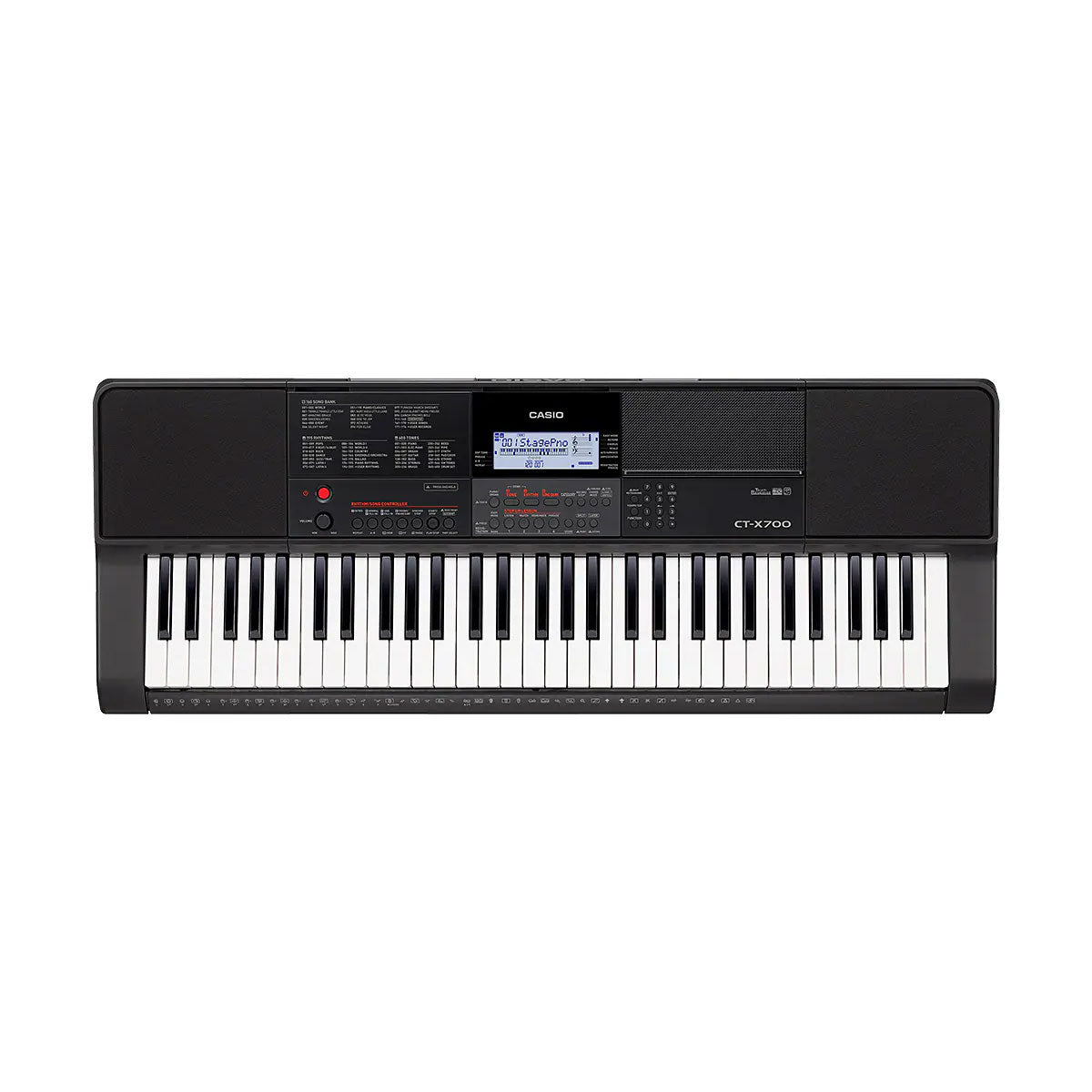 Casio CT-X700 61-Key Portable Keyboard With 600 Tones Touch