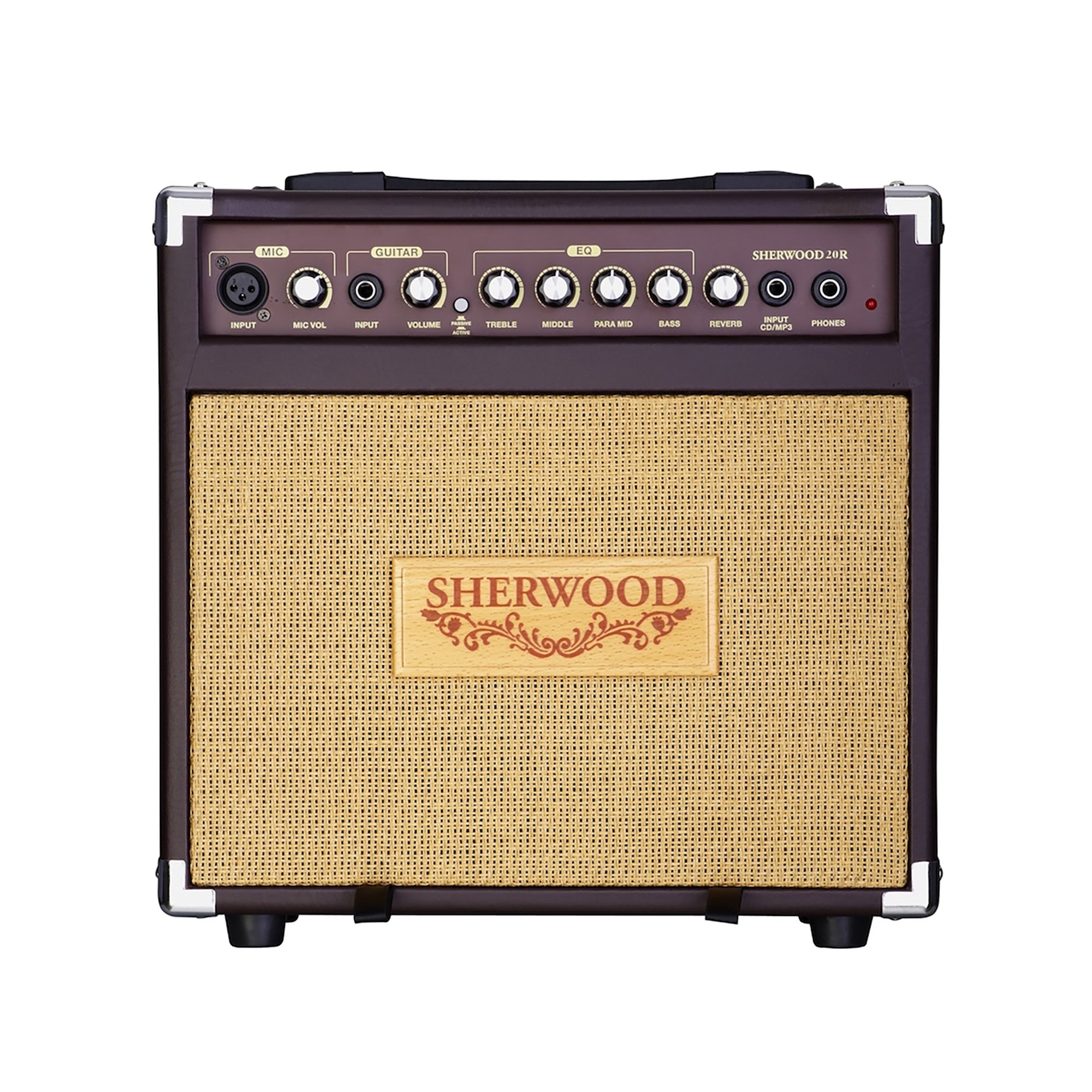 Carlsbro SHERWOOD 20R Acoustic Guitar Amplifier 20W, 2 Input