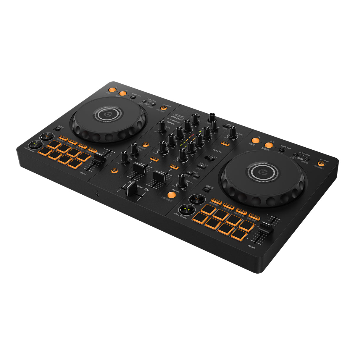 Pioneer DDJ-FLX4 2-Channel DJ Controller For Multiple DJ Applications (Black)