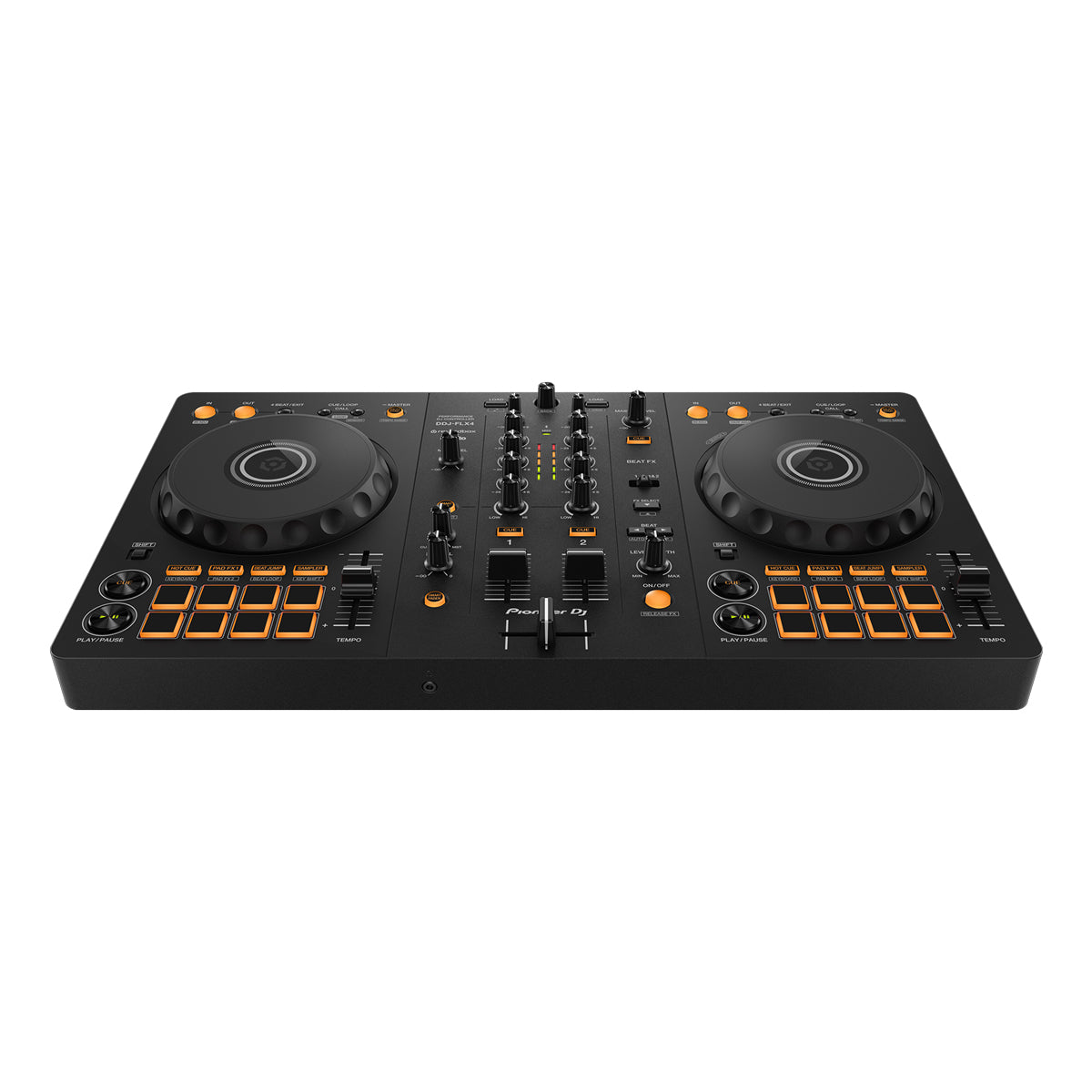 Pioneer DDJ-FLX4 2-Channel DJ Controller For Multiple DJ Applications (Black)