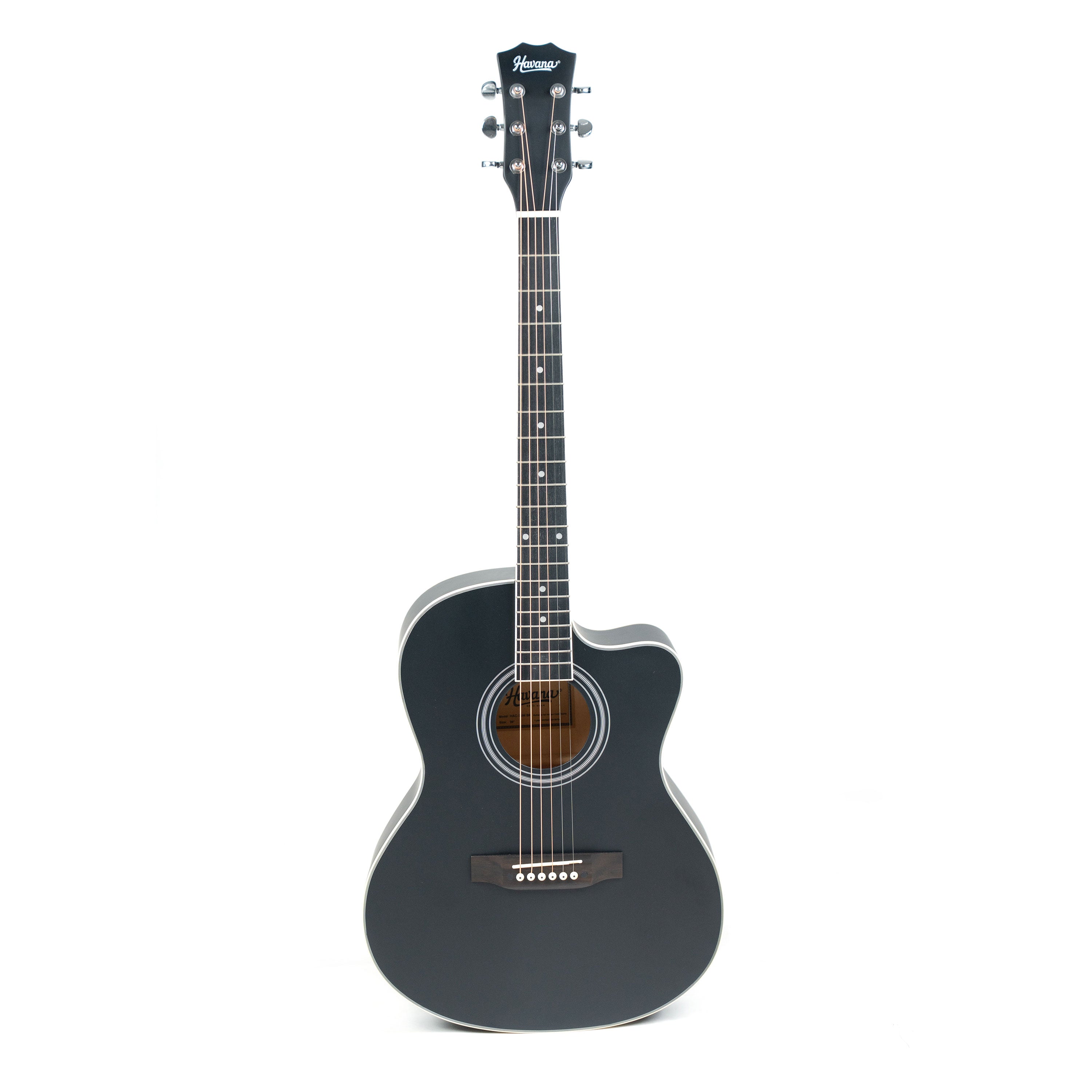 Havana HAC-39M BK Acoustic Guitar Matte Finish