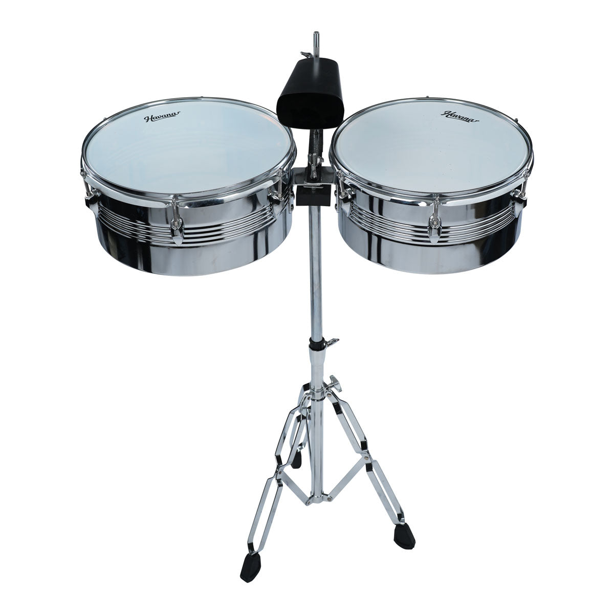 Havana TM-1314 Timbale with Stand and Cowbell