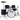 Havana HV 522  - SV Acoustic Drum (full kit) 5PCs set including Hardware