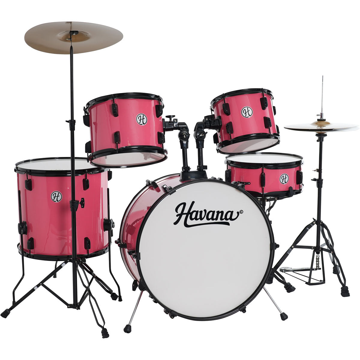 Havana HV 522 Acoustic Drum (full kit) 5PCs set including Hardware