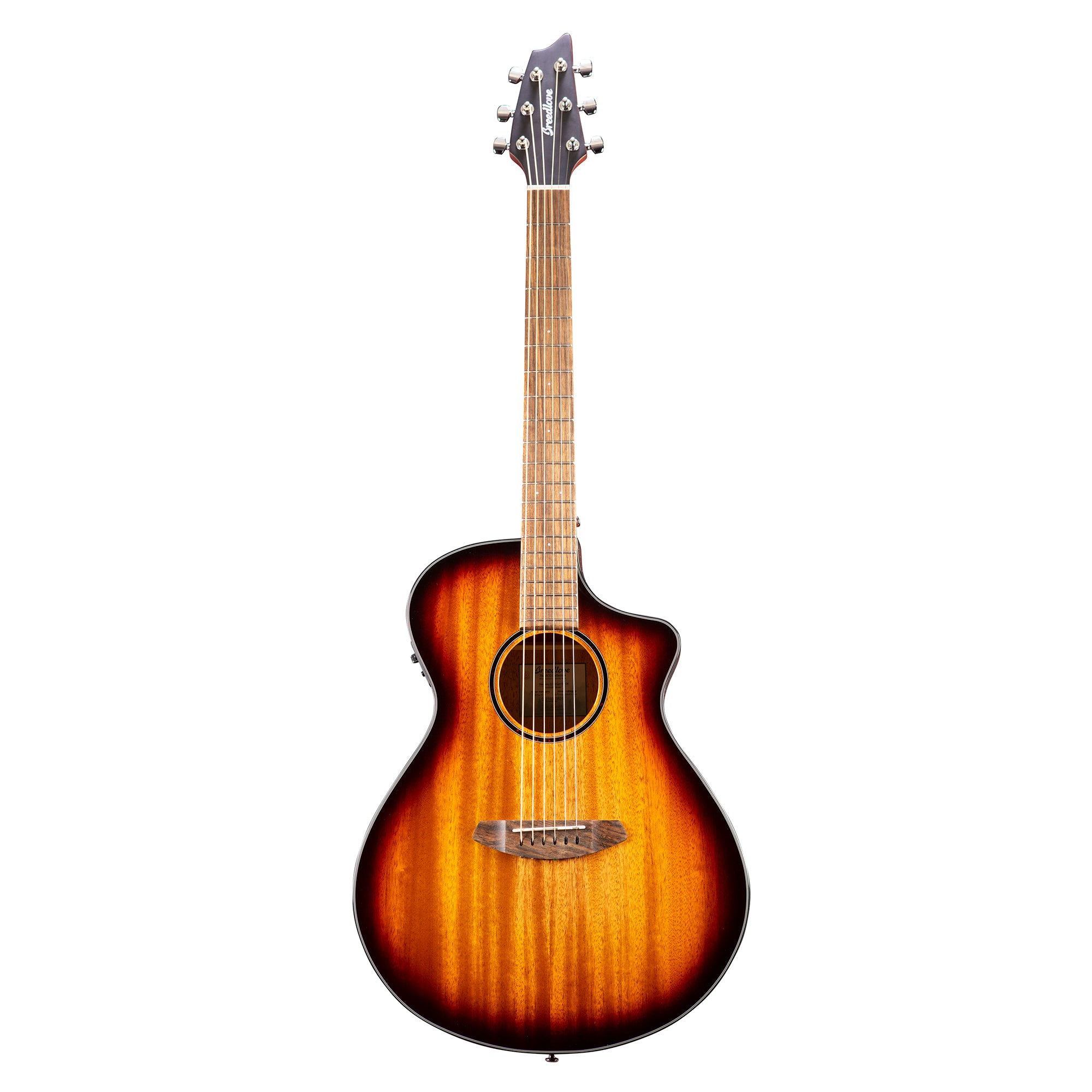 Breedlove Discovery S Concert Edgeburst CE African mahogany-African Mahogany