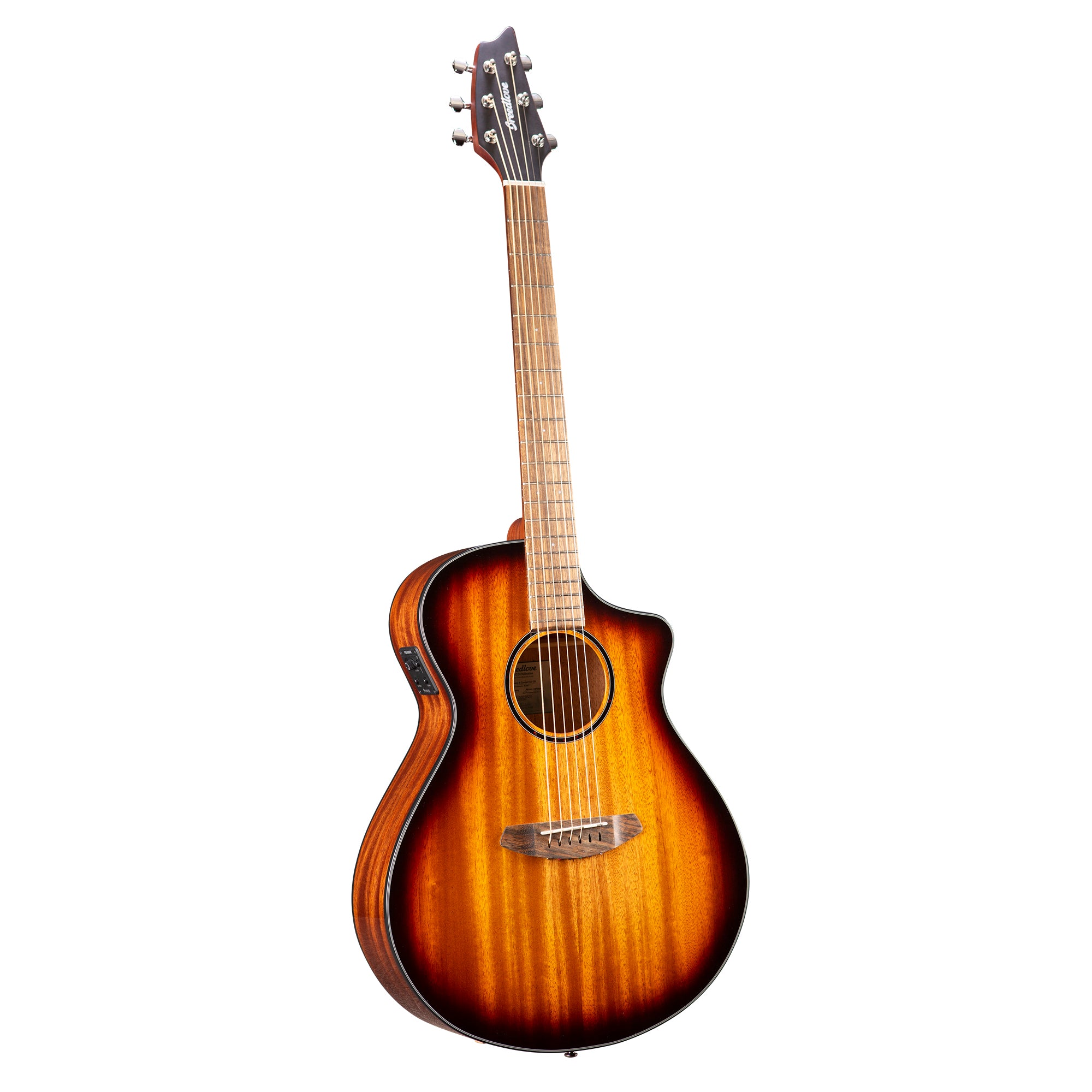 Breedlove Discovery S Concert Edgeburst CE African mahogany-African Mahogany