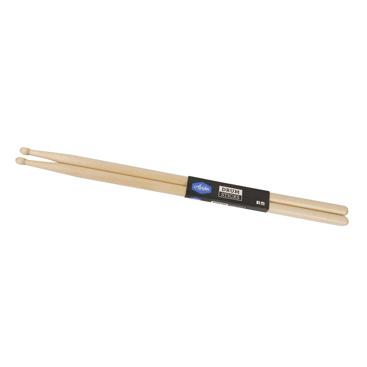 Ashton DST5A Heavy Weight Maple Drumsticks, 2pcs, 1pair
