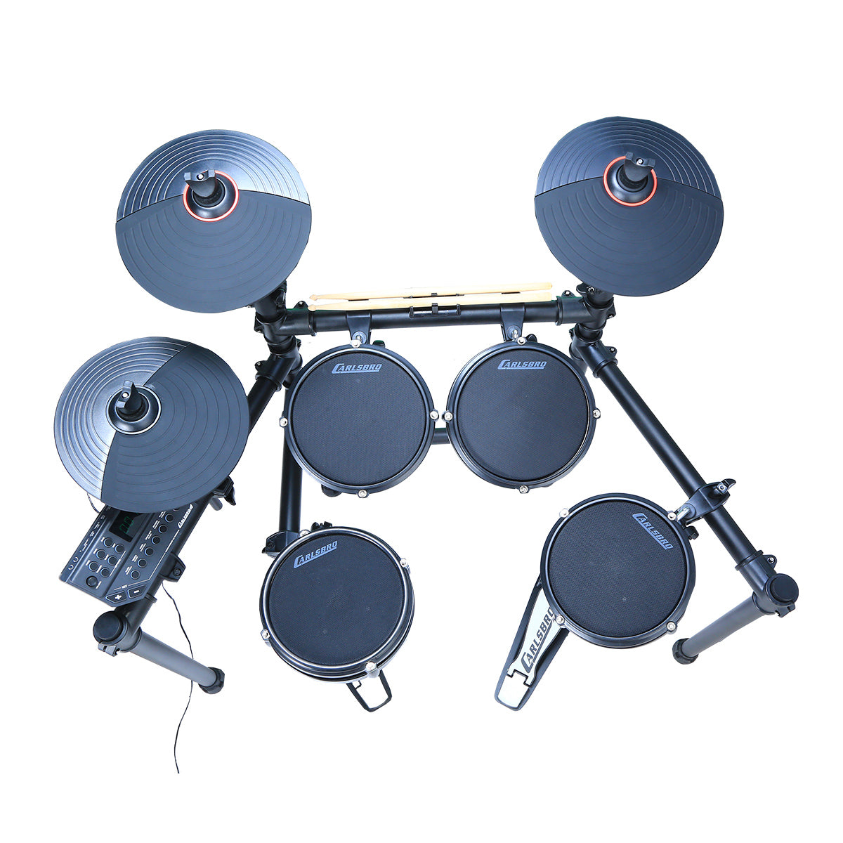 Carlsbro CSD25M 7 Piece Mesh Head Electronic Drum Kit