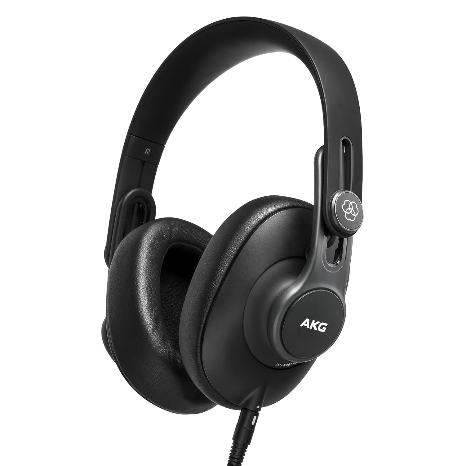 AKG K361 Over-Ear, Closed-Back, Foldable Studio Wired Headphones (Black)