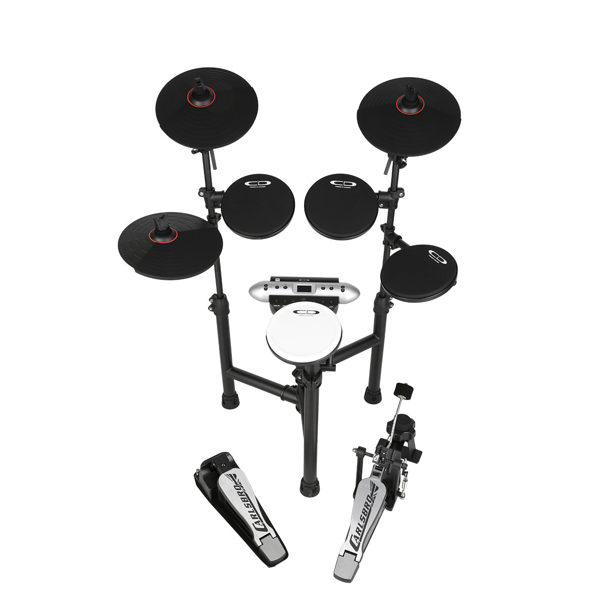 Carlsbro CSD130 Black - 8 piece ultra Compact Electronic Drum Kit