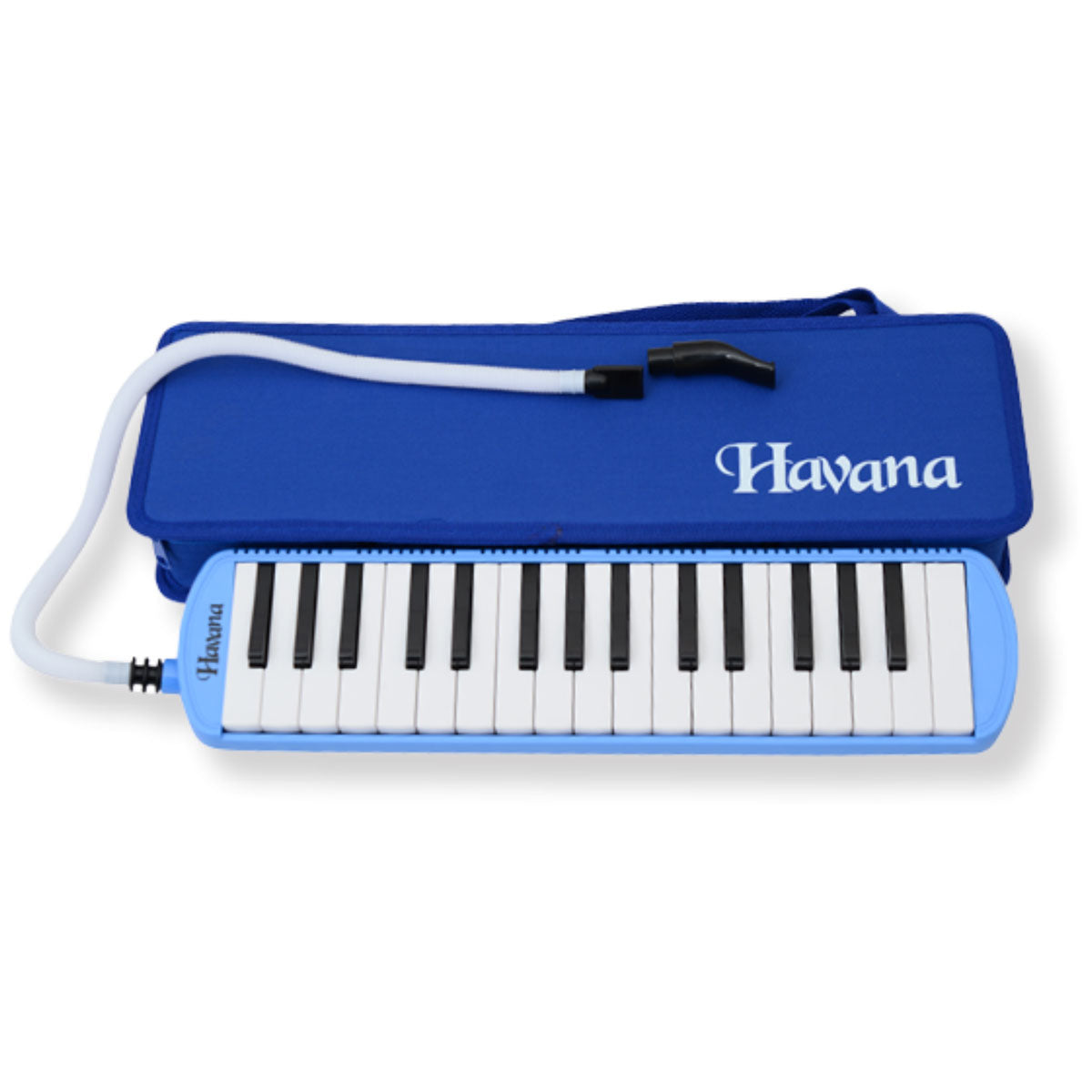 Alysée Melodica 32 Tasti - Strumento A Fiato Azzurro, Con Astuccio E Accessori - Foto 9