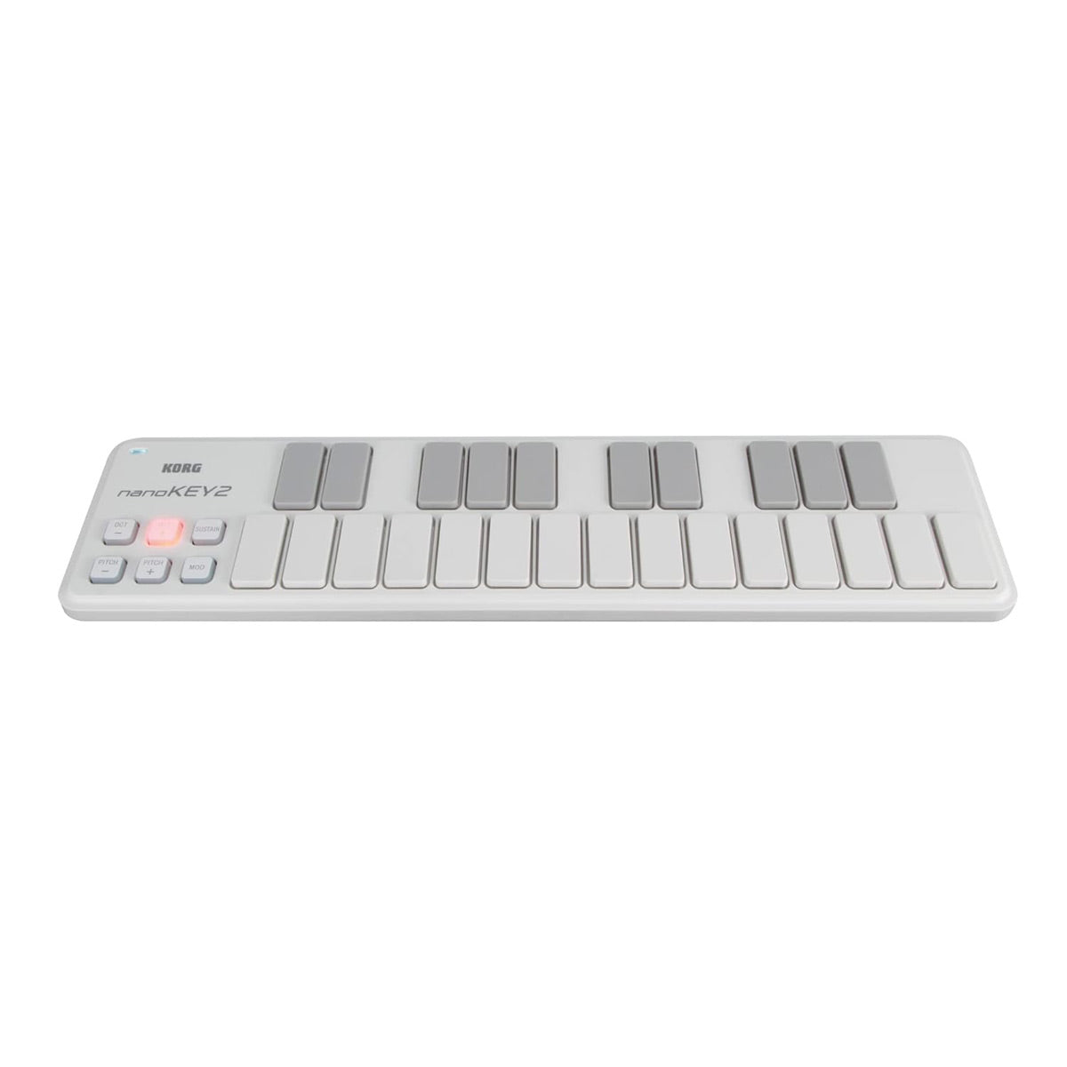 Korg NANOKEY2 Slim Line USB Midi Keyboard - White