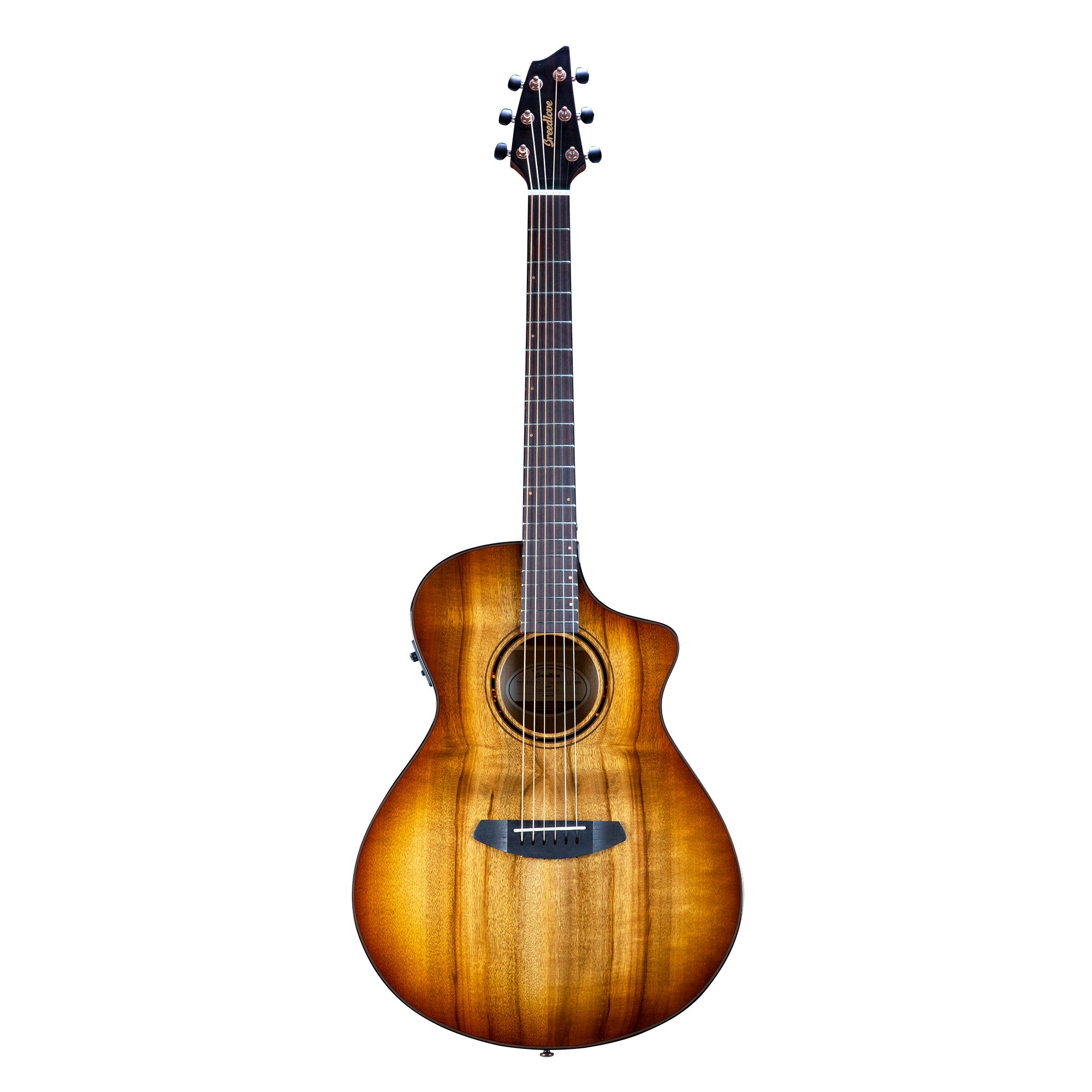 Breedlove Pursuit Exotic S Concert Amber CE Myrtlewood-Myrtlewood