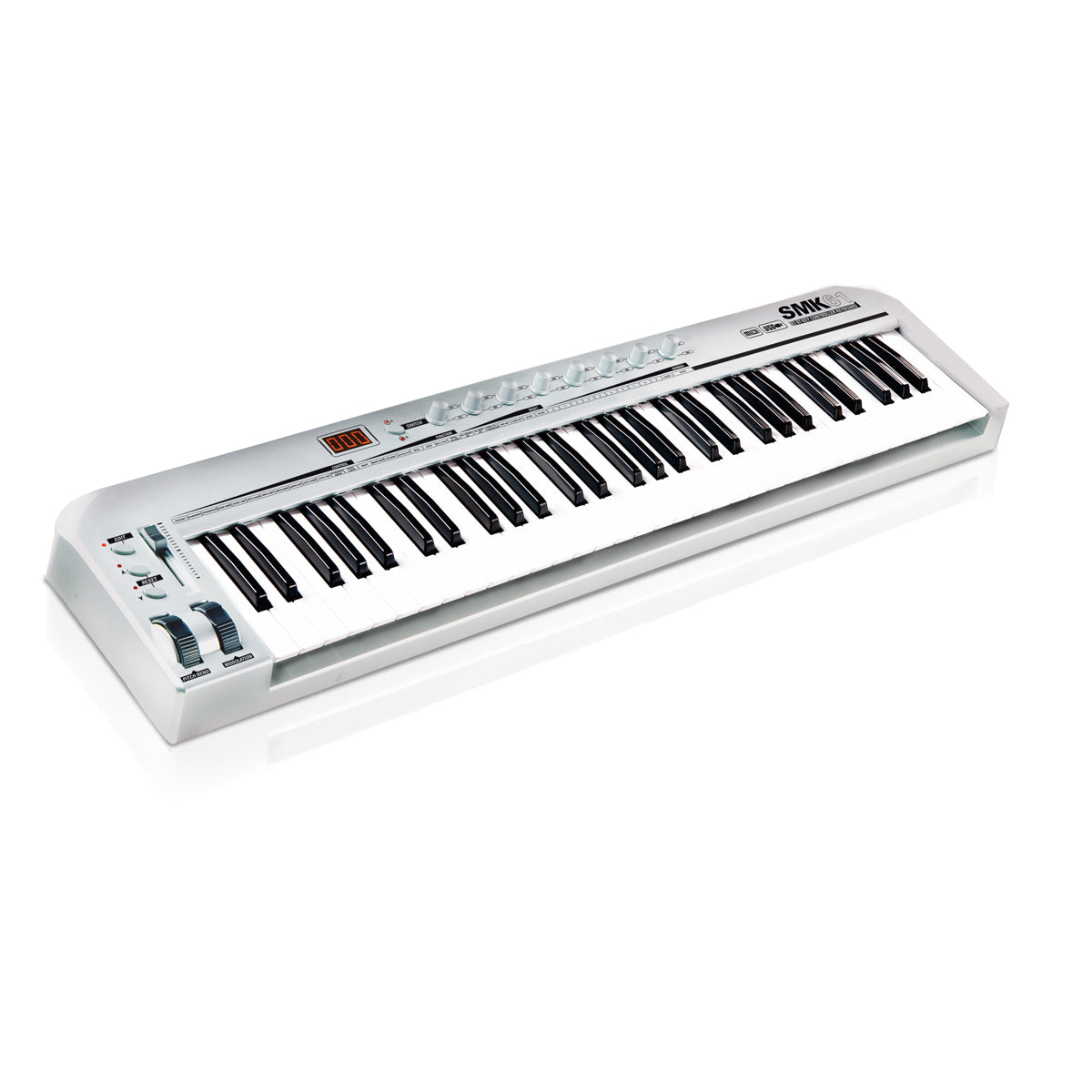 Smart Acoustic SMK61 Multi-functional USB/MIDI Controller Keyboard