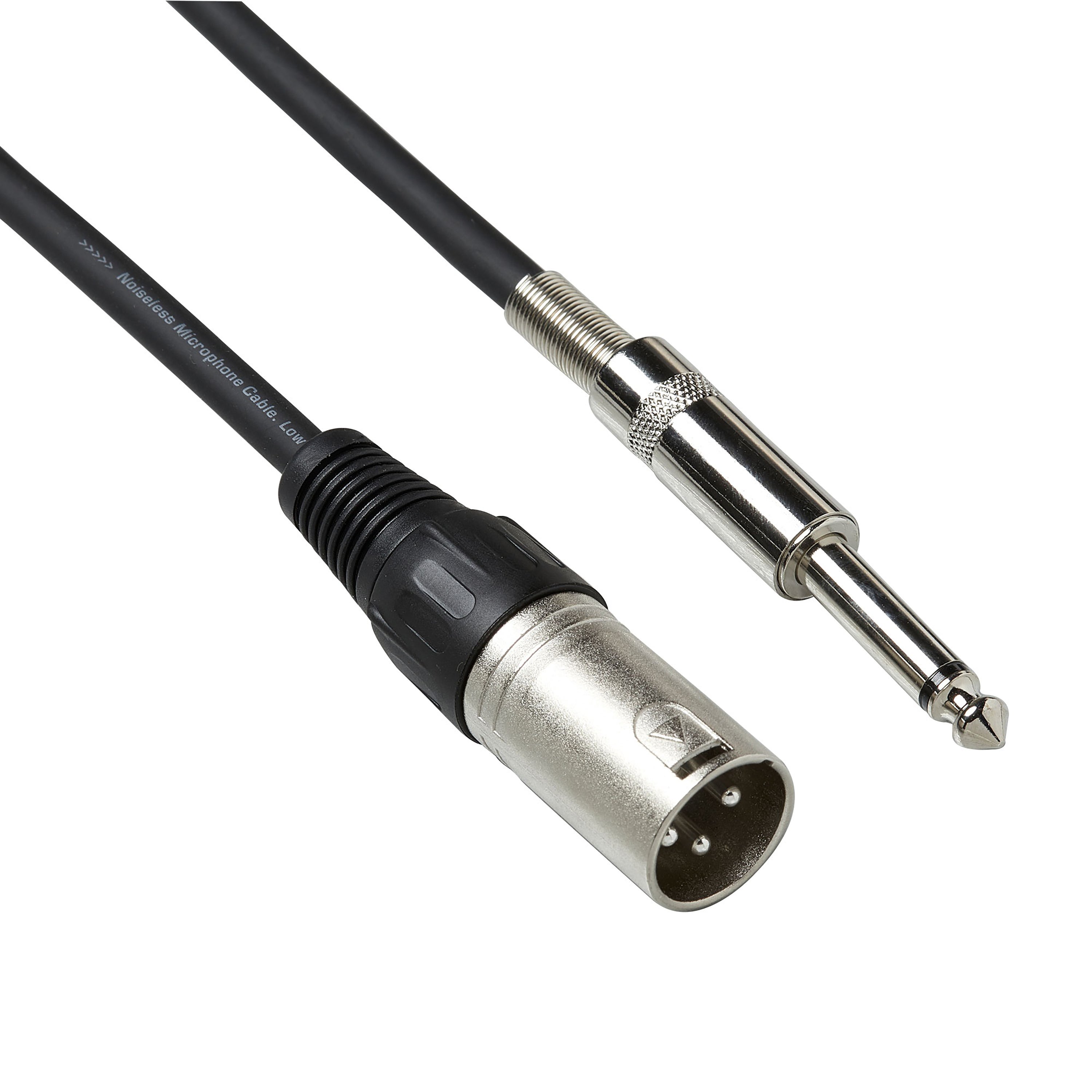 Bespeco BSMM500 Microphone Cable XLR 3P Male/Jack Mono 5 Mtr