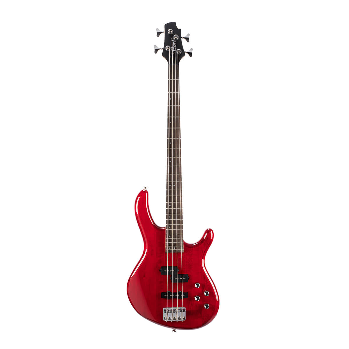 Cort Bass Guitar 4 Strings >Action Bass Plus Transparent Red