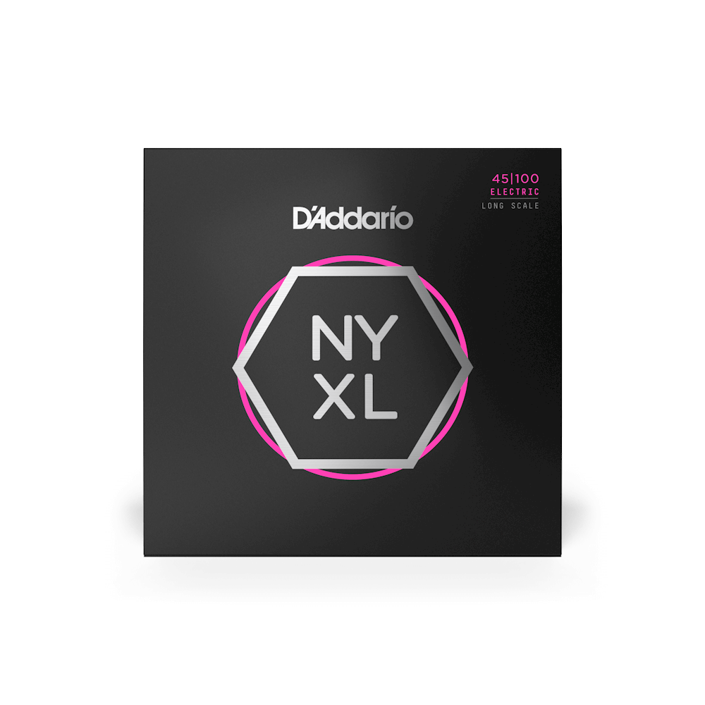 D'Addario NYXL45100 Regular Light Long Scale Bass Strings