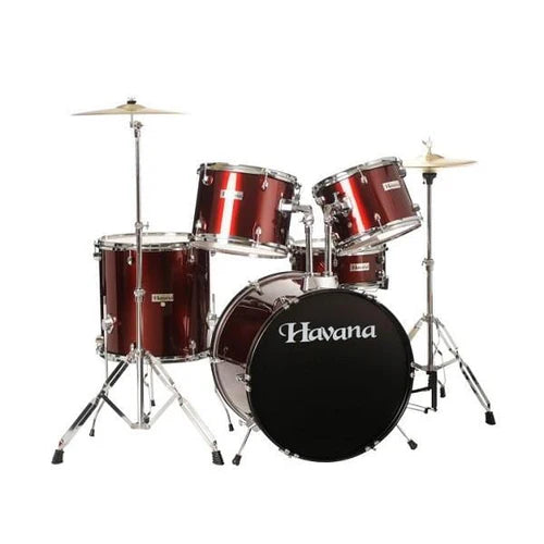 Havana HV 522 WR Acoustic Drum (full kit) 5PCs set including Hardware
