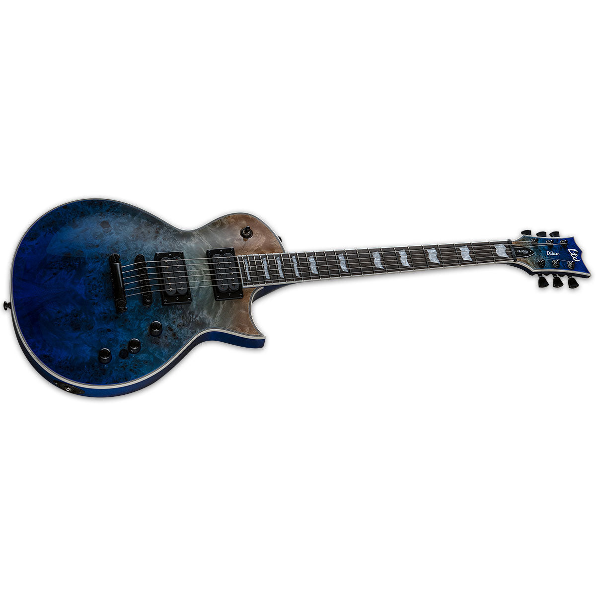 ESP LTD 1000 Series 6 String Electric Guitar - Blue Natural Fade