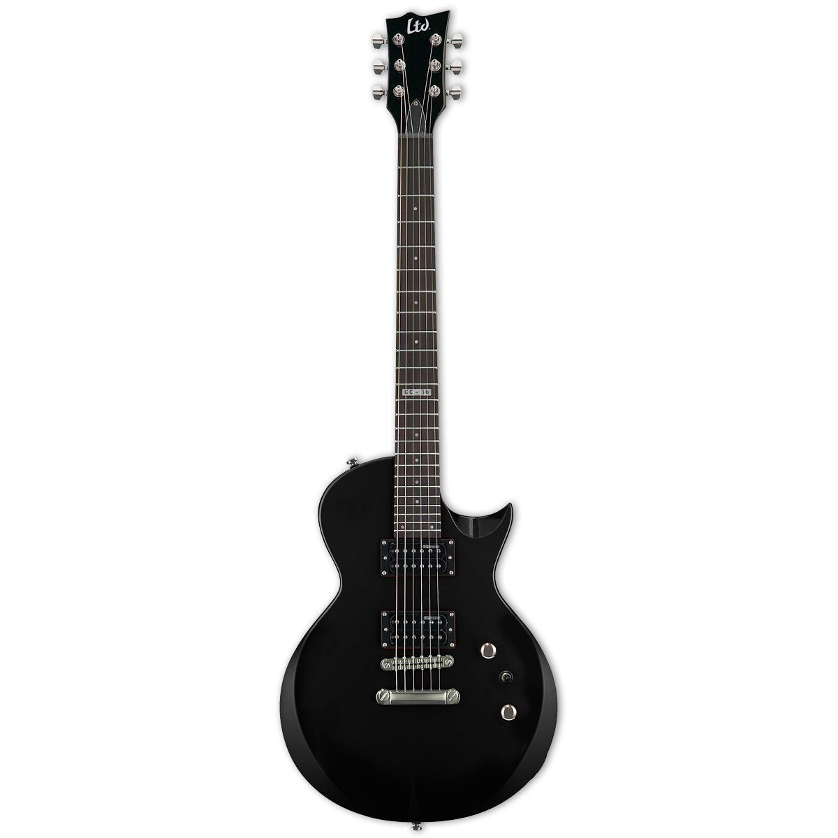 ESP EC-10 6 String Electric Guitar - Black (With Bag)