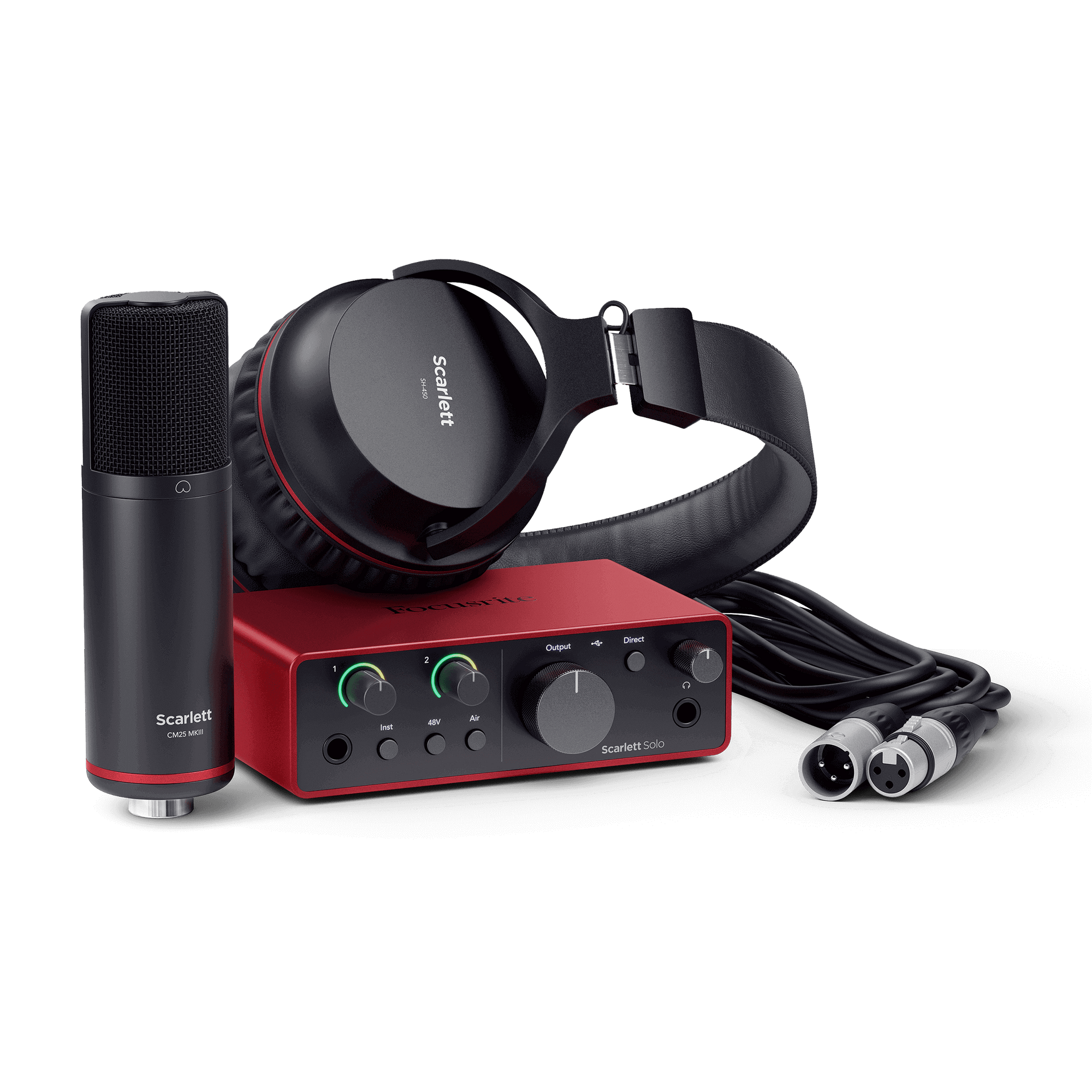 Focusrite Scarlett Solo Studio (4th Gen) Audio Interface